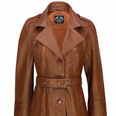 Leather Women Coat