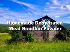 Meat Bouillon