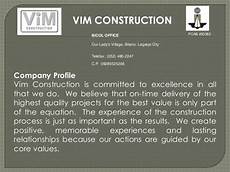 Construction Profile